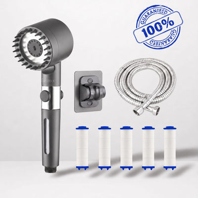 pommeau de douche filtrant haute pression